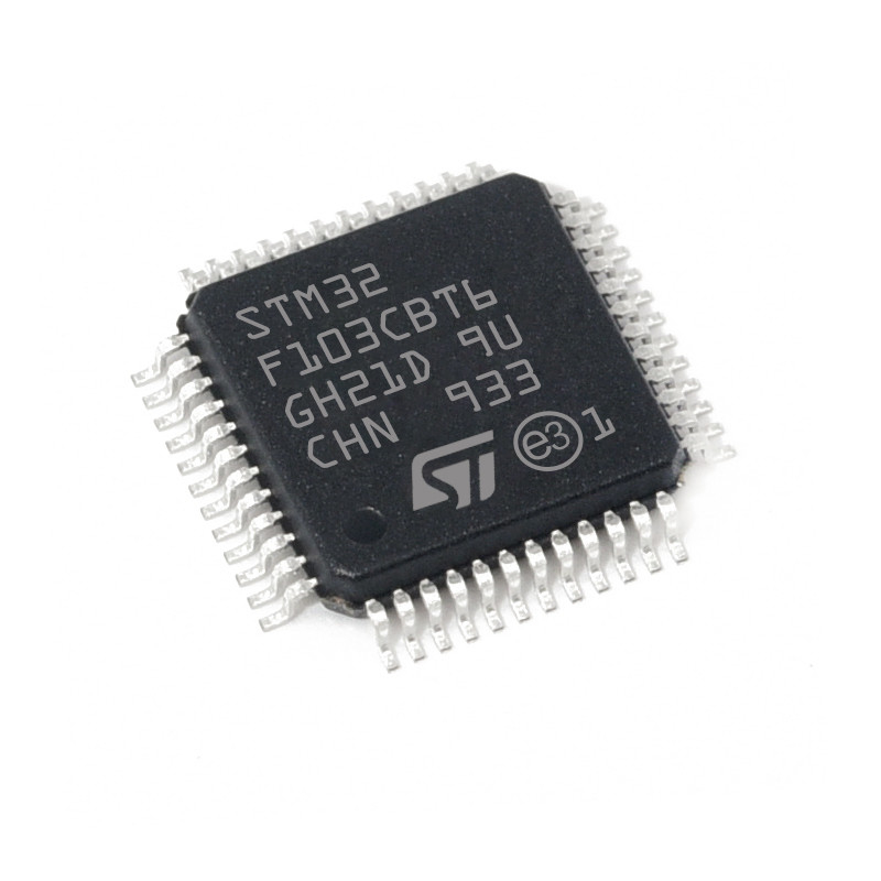 MICROPLAQUETA original brandnew de IC STM32F103CBT6 do microcontrolador do circuito integrado dos componentes eletrônicos