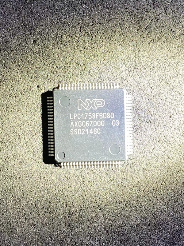 Original brandnew do microcontrolador de IC da microplaqueta do circuito integrado de LPC1758FBD80 QFP80 não utilizado