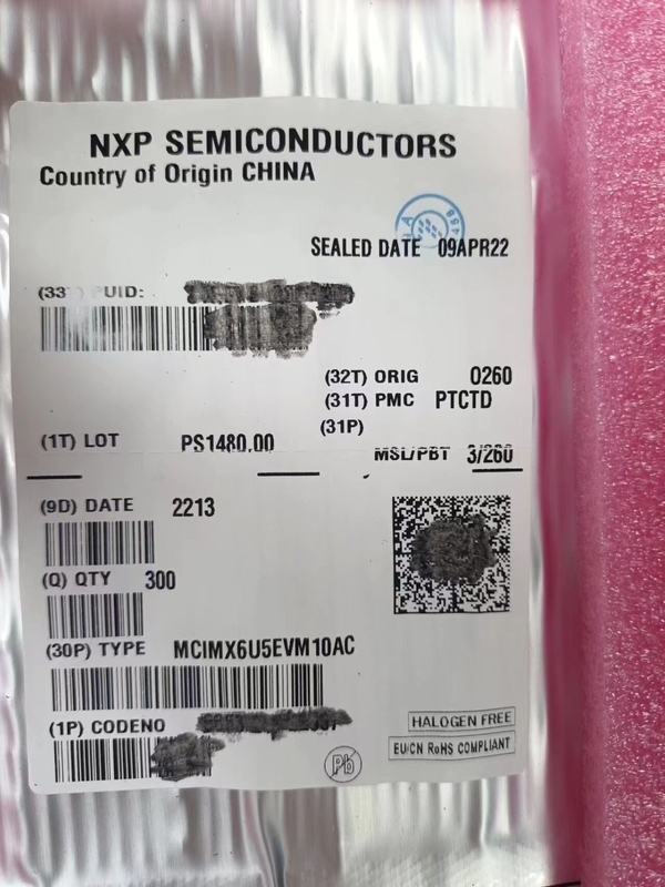 MCIMX6U5EVM10AC      BGA-624   Original brandnew do microcontrolador de IC da microplaqueta do circuito integrado não utilizado